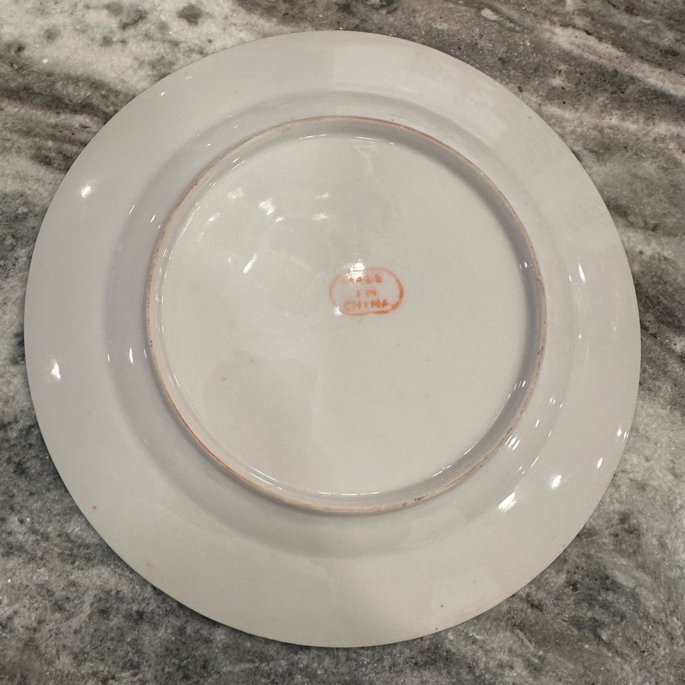 Rose Medallion porcelain plate - Picture 3 of 4